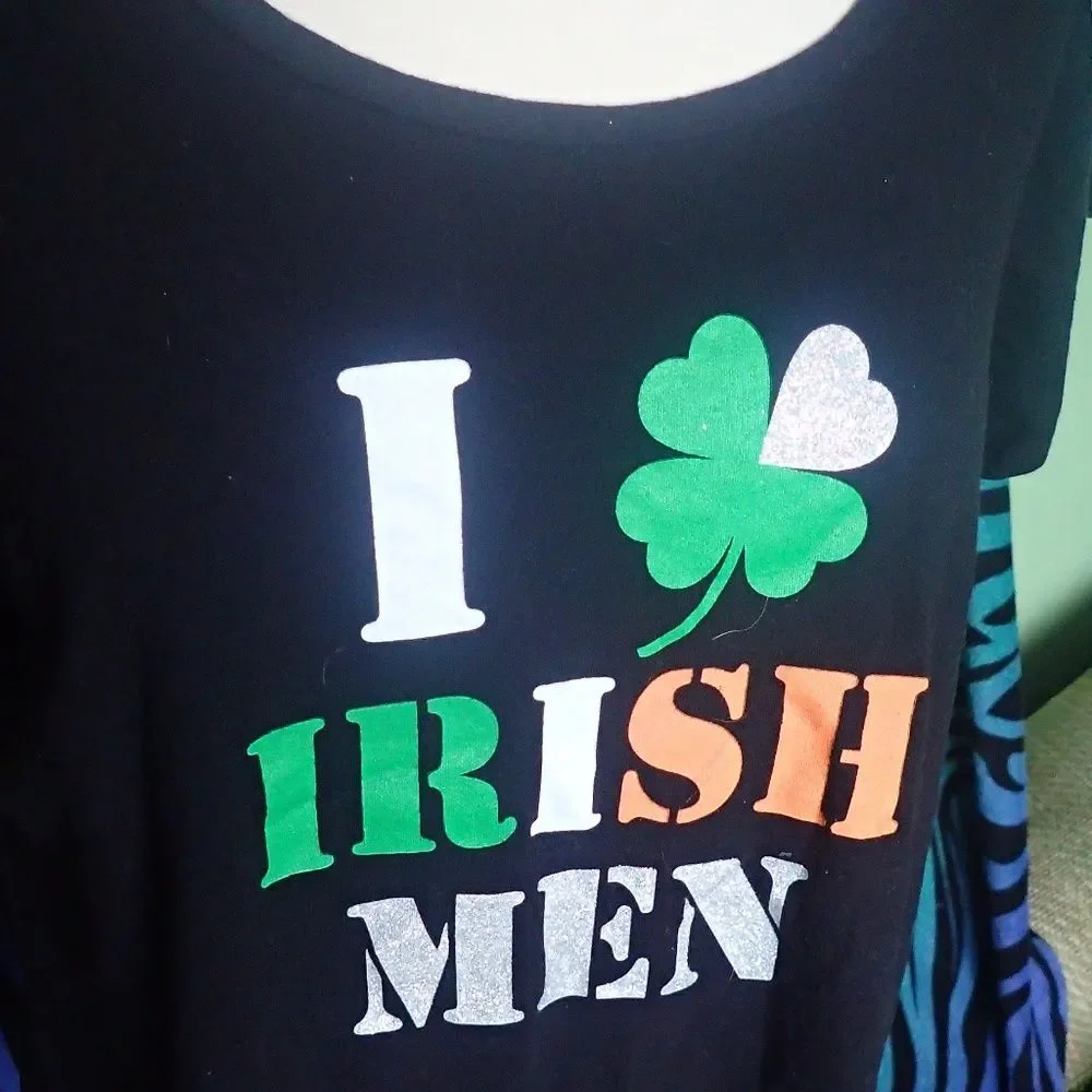 'I 🍀💚 Irish Men' T-Shirt